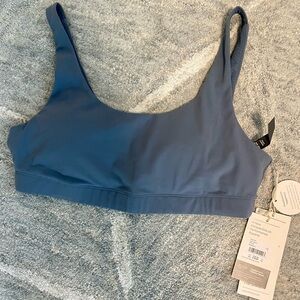 Vuori Steel Blue Sports Bra
